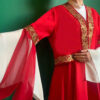 Sufi Dansrok & Kostuum Set voor Vrouwen – Rood Comfortabel