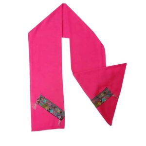 Balochi Geborduurde Sjaal voor Dames – Roze