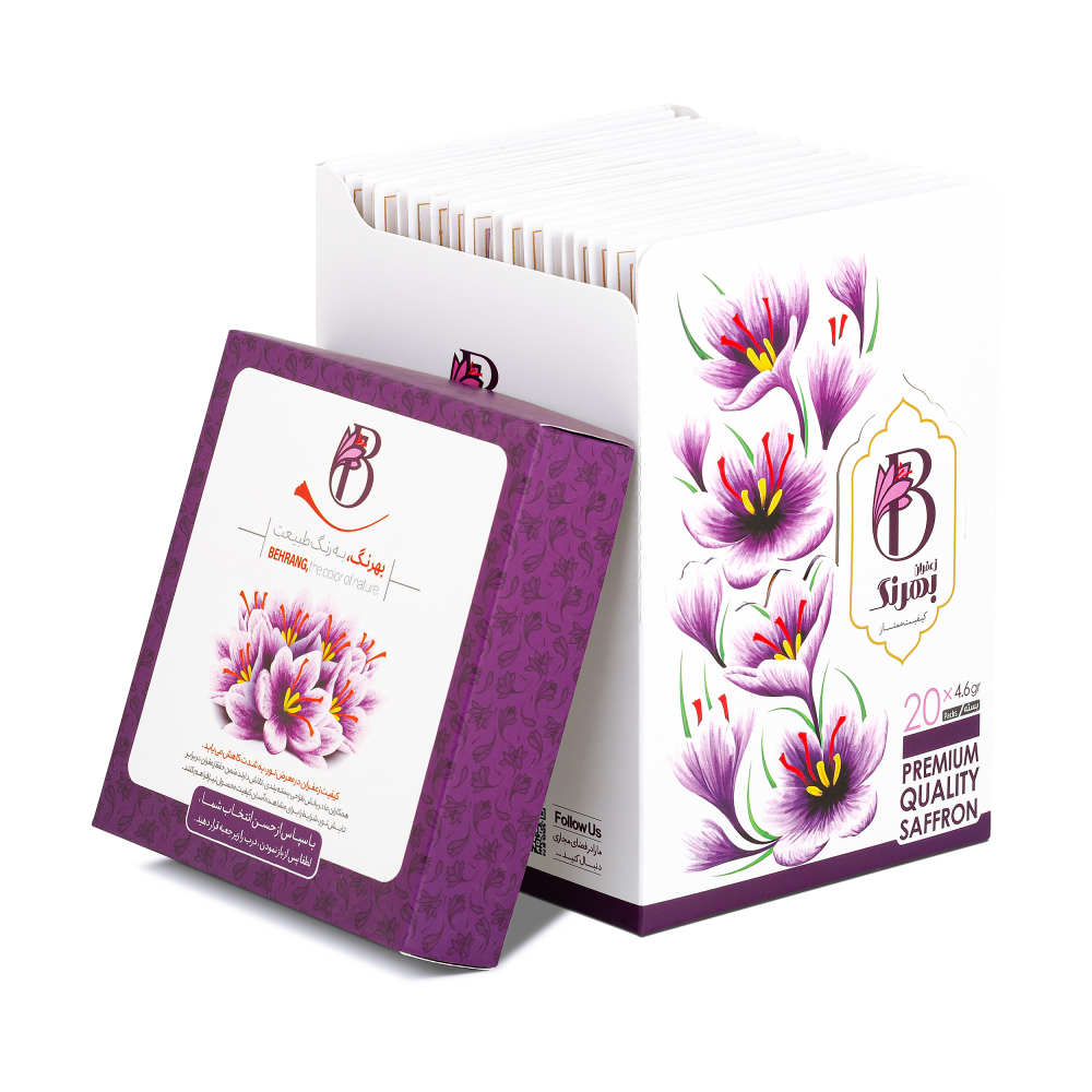 Behrang Sargol Perzische Saffraan – 20x bulk – 4,6g per stuk