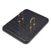 Zwarte Leren Bureau Set – 10-delige Collectie