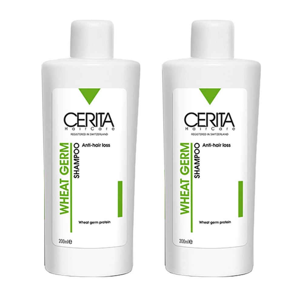 Cerita Anti-Haaruitval Shampoo met Tarwekiem (2-pack)