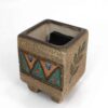 Keramische bureaublokklok model Vase