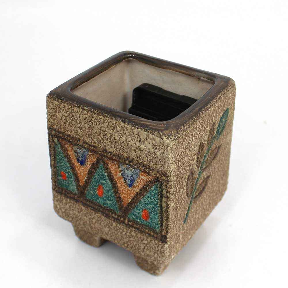 Keramische bureaublokklok model Vase