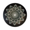 Decoratief aardewerken bord handgeschilderd dot-art Jungle