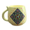 Artistieke keramische mok – Dot-art, model Taraneh