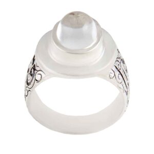 Perzische Dur-e Najaf Zilveren Ring voor Mannen – Elegance Arman