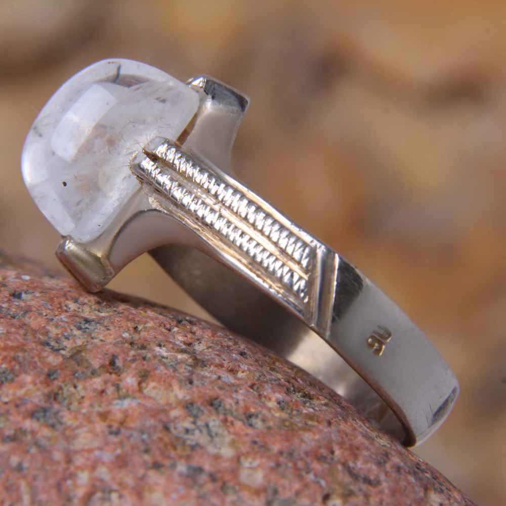 Perzische Dur-e Najaf Zilveren Ring voor Mannen – Elegance Bahman
