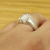 Perzische Dur-e Najaf Zilveren Ring voor Mannen - Elegance Borhan