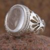 Perzische Dur-e Najaf Zilveren Ring voor Mannen - Elegance Sepehr