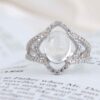 Dur-e Najaf zilveren ring voor dames – Bliss Hanieh