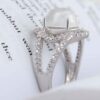 Dur-e Najaf zilveren ring voor dames – Bliss Hanieh