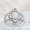 Dur-e Najaf zilveren ring voor dames – Bliss Hanieh