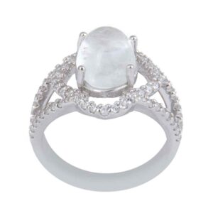 Dur-e Najaf zilveren ring voor dames – Bliss Hanieh