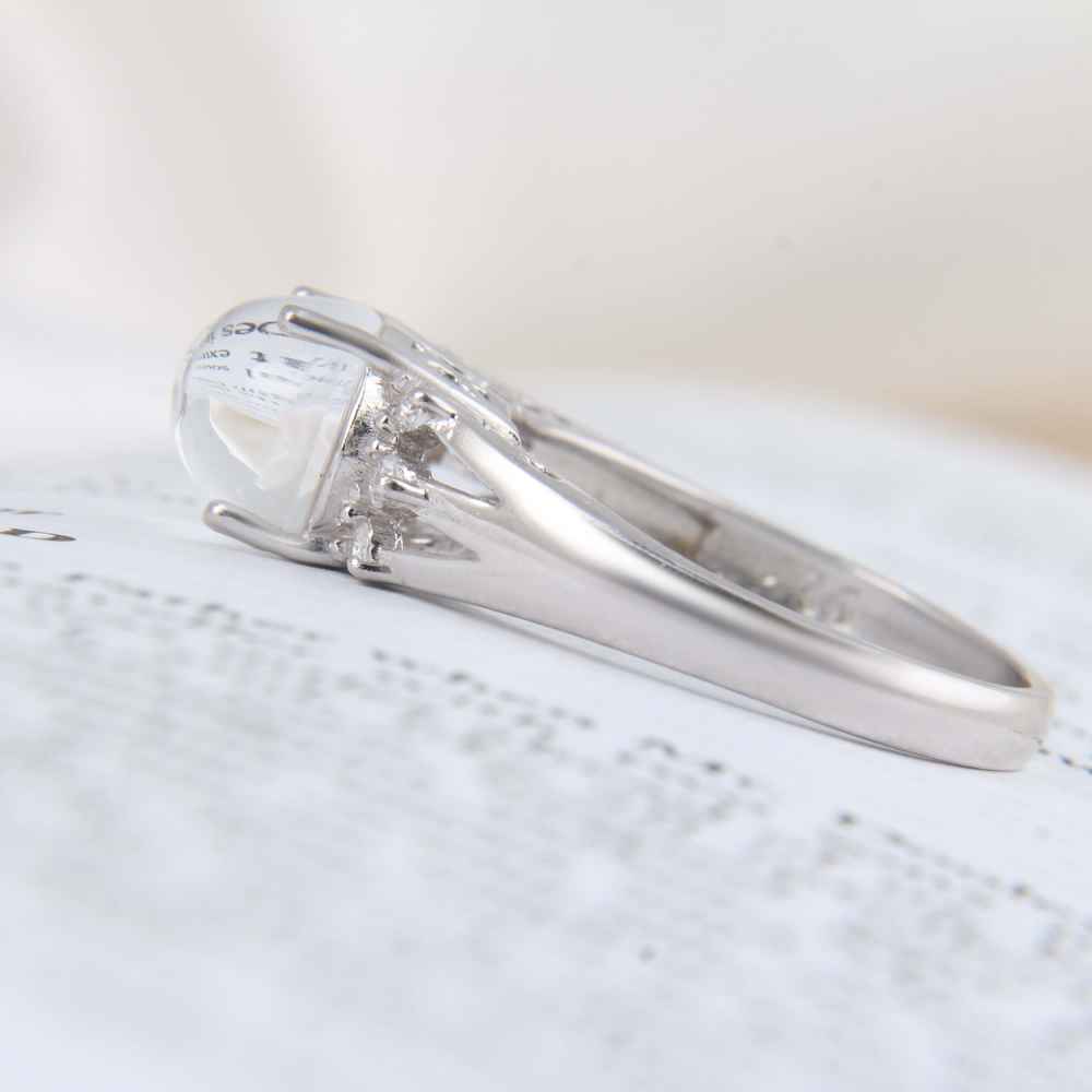 Dur-e Najaf zilveren ring voor dames – Bliss Hoora