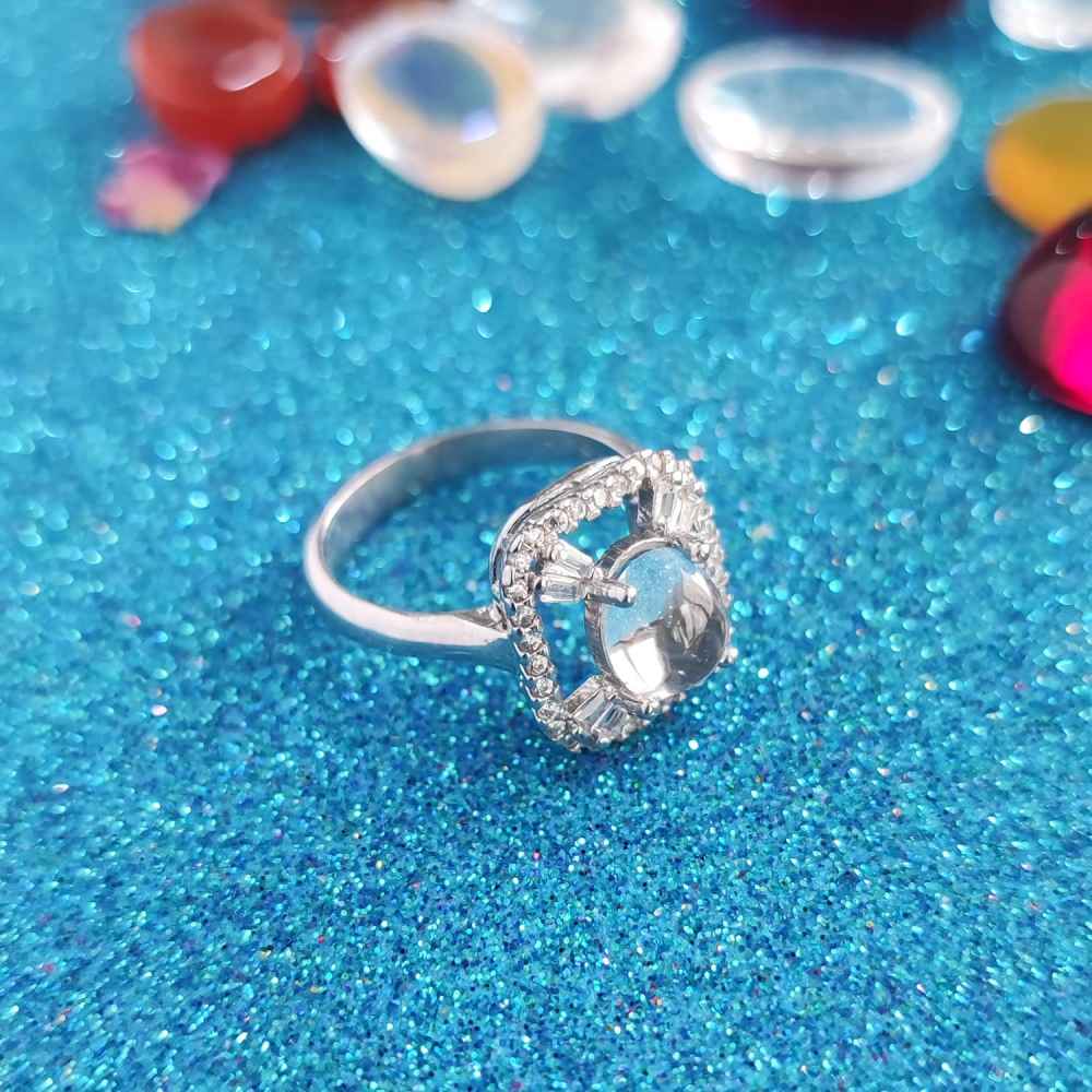 Dur-e Najaf zilveren ring voor dames – Bliss Leili