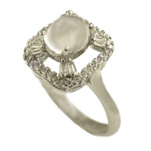 Dur-e Najaf zilveren ring voor dames – Bliss Leili