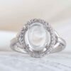Dur-e Najaf zilveren ring voor dames – Bliss Lina