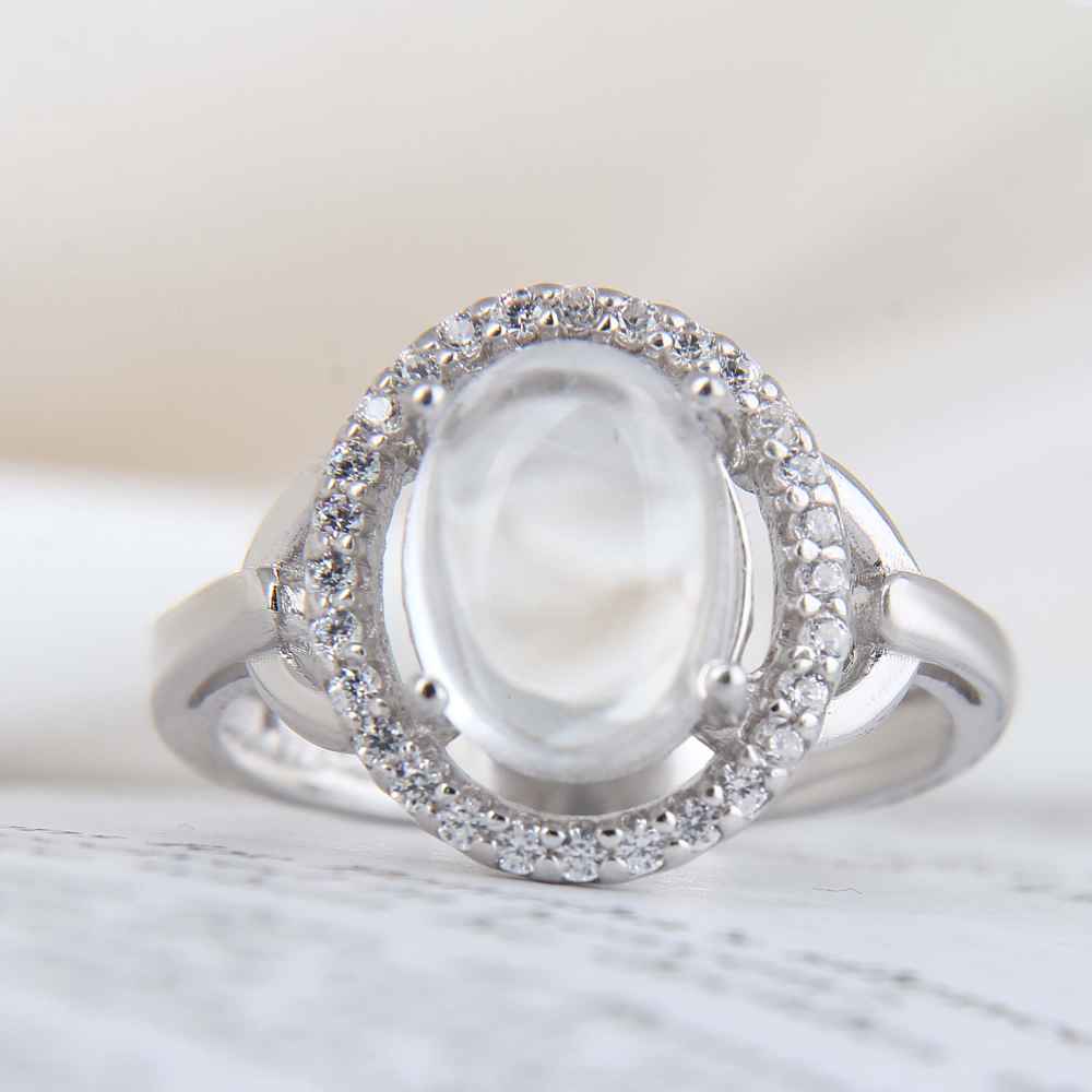 Dur-e Najaf zilveren ring voor dames – Bliss Lina