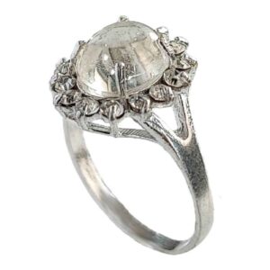 Dur-e Najaf zilveren ring voor dames – Bliss Nasrin