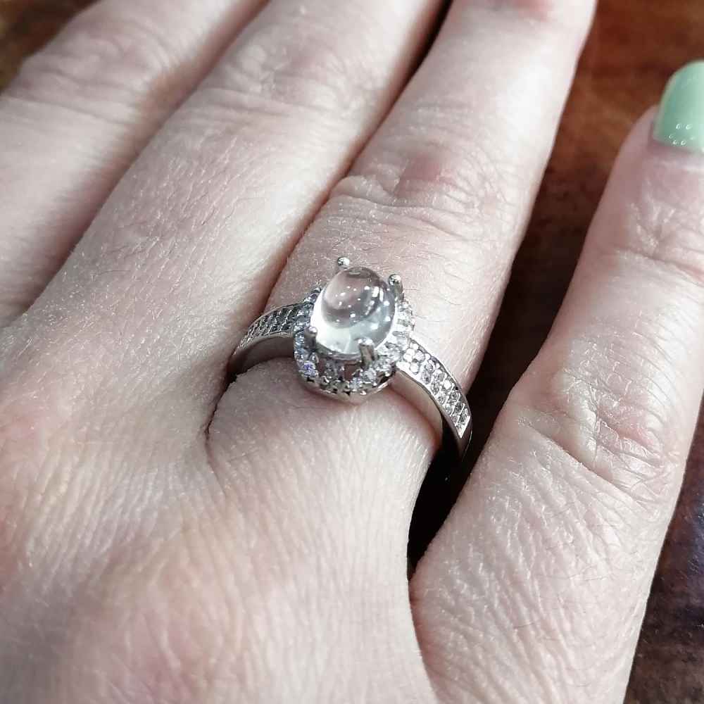 Dur-e Najaf zilveren ring voor dames – Bliss Tara