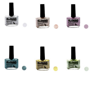 Halal nagellak – glitter & glans – Metallic (6 stuks)