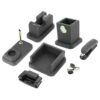 Grijze Leren Bureau Set – 8-delige Collectie