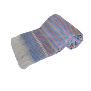 Perzische katoenen handdoek – handgeweven Toebafi, kleurrijk model (set van 2)