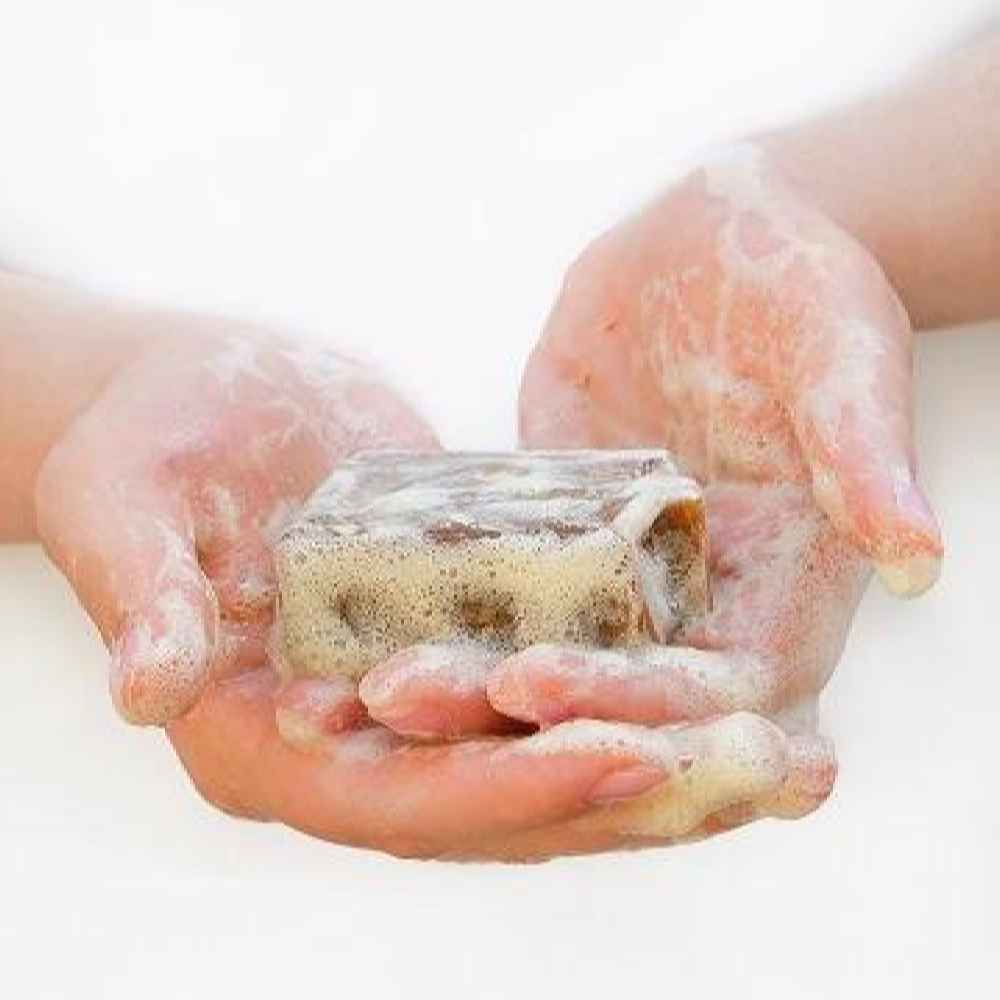 Natuurlijke Zeep voor Vette Huid met Kurkuma (6x)