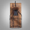 Houten wandlamp in moderne minimalistische stijl – Gezellige esthetiek G11