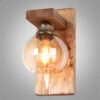 Houten wandlamp in moderne minimalistische stijl – Gezellige esthetiek G18