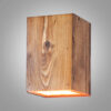 Houten wandlamp in moderne minimalistische stijl – Gezellige esthetiek G8