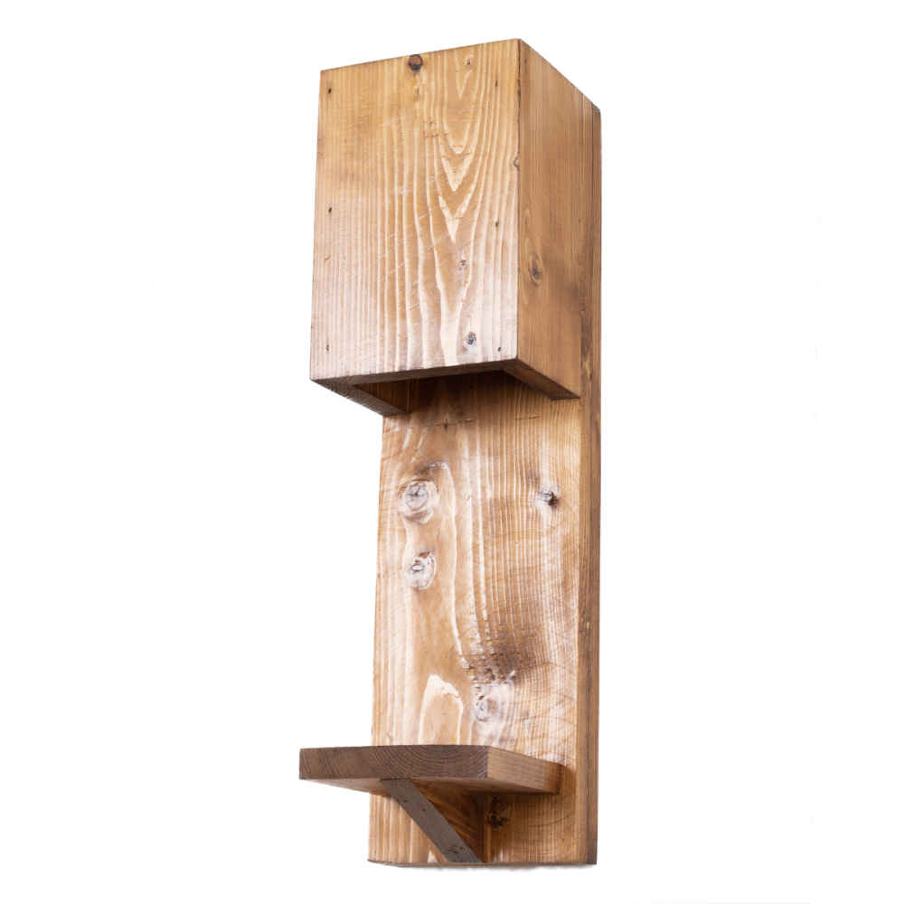 Houten wandlamp in moderne minimalistische stijl – Gezellige esthetiek G13