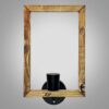 Houten wandlamp in moderne minimalistische stijl – Gezellige esthetiek G12