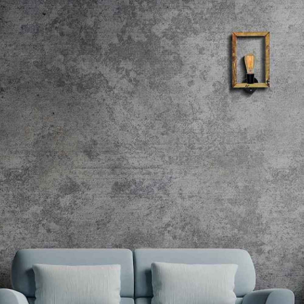 Houten wandlamp in moderne minimalistische stijl – Gezellige esthetiek G12