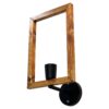 Houten wandlamp in moderne minimalistische stijl – Gezellige esthetiek G12