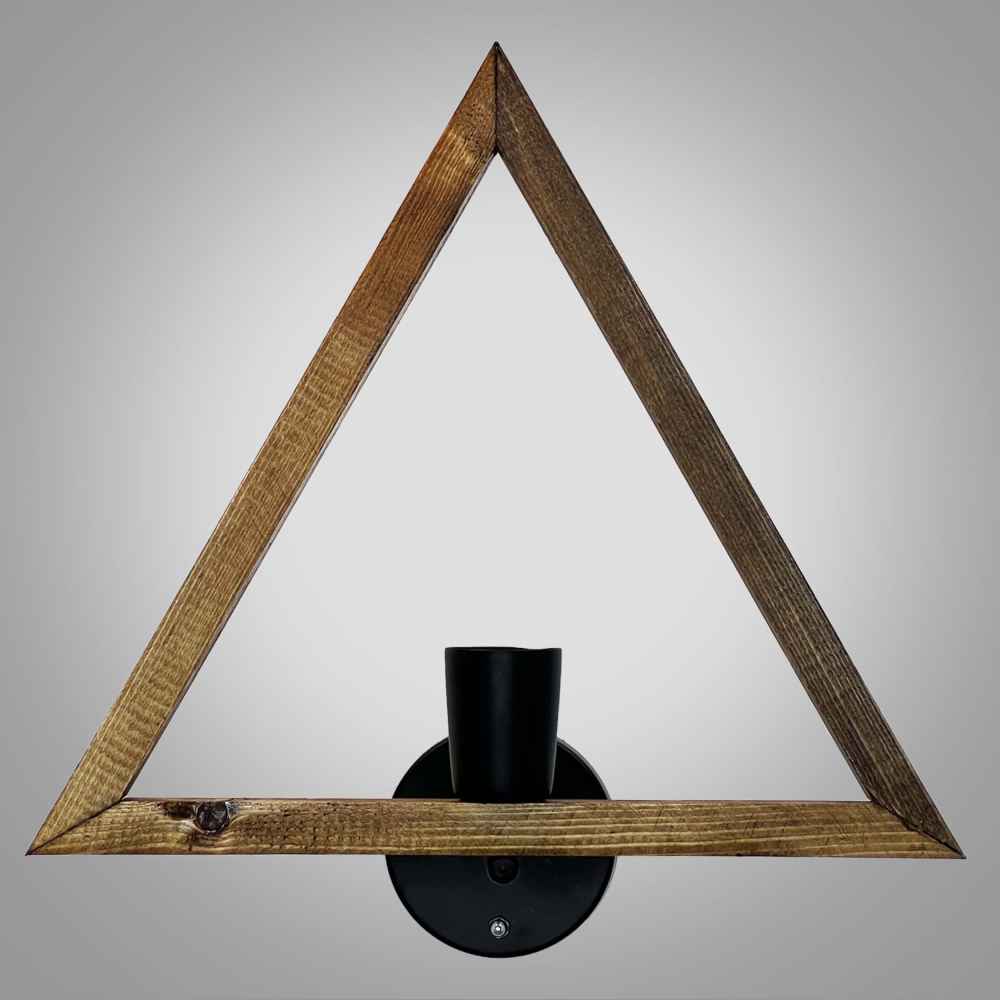 Houten wandlamp in moderne minimalistische stijl – Gezellige esthetiek G5
