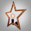 Houten wandlamp in moderne minimalistische stijl – Gezellige esthetiek G4