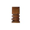 Houten wandlamp in moderne minimalistische stijl – Gezellige esthetiek
