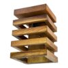 Houten wandlamp in moderne minimalistische stijl – Gezellige esthetiek G9