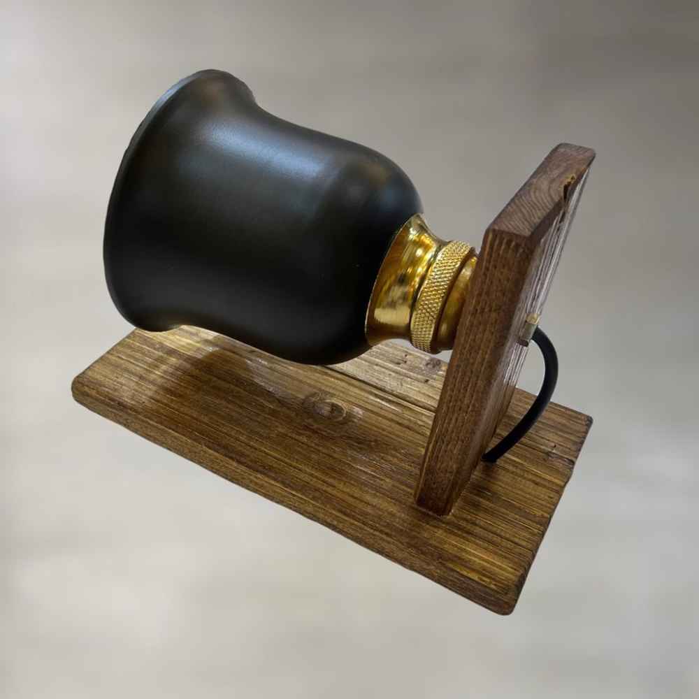 Houten wandlamp in moderne minimalistische stijl – Gezellige esthetiek G2