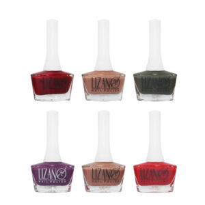 Halal nagellak – glanzende finish – Felle kleuren (6 stuks)