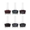 Halal nagellak – glanzende finish – Donkere kleuren (6 stuks)