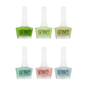 Halal nagellak – glanzende finish – Natuurlijke kleuren (6 stuks)
