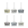 Halal nagellak – glans & glitter – Schelpkleuren (6 stuks)