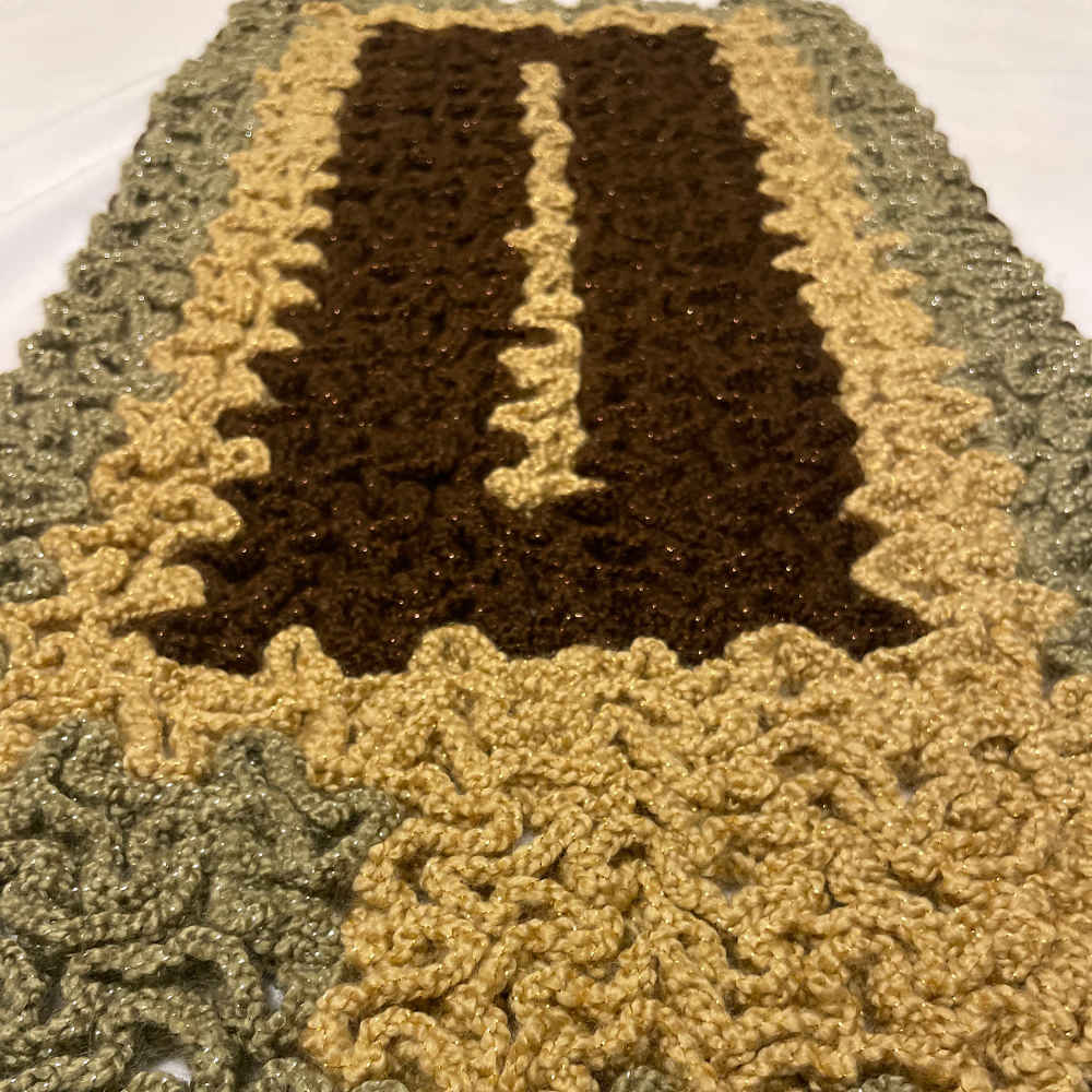 Handgeweven Boho Macramé Vloerkleed – Jila-ontwerp