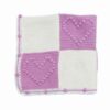 Handgeweven Boho Macramé Vloerkleed – Hart Patroon