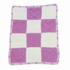 Handgeweven Boho Macramé Vloerkleed – Hart Patroon