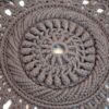 Handgeweven Boho Macramé Vloerkleed – Zonnebloem Design
