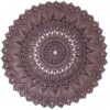 Handgeweven Boho Macramé Vloerkleed – Zonnebloem Design