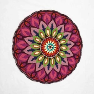 Handgeweven Boho Macramé Vloerkleed – Kian Design